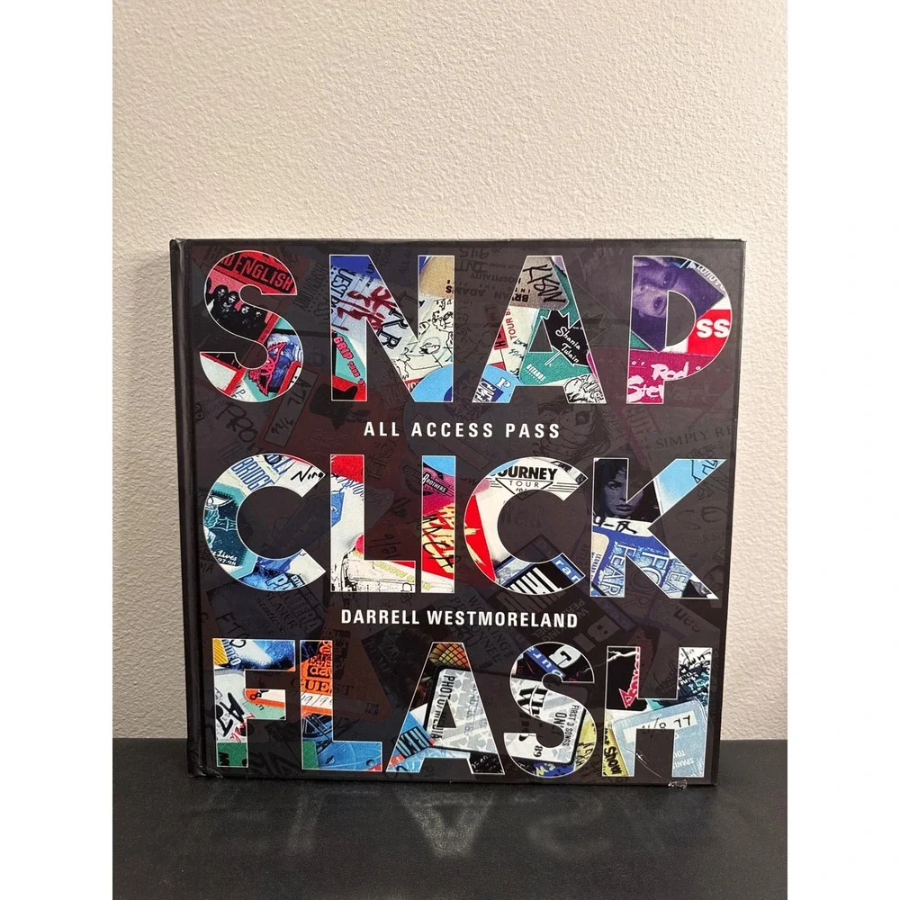 Snap Click Flash All Access Pass Darrell Westmoreland Signed First Edition Book